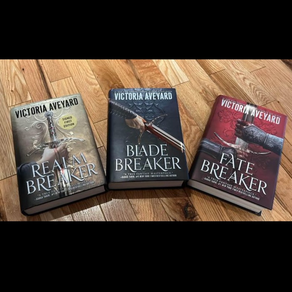 Complete hardcover trilogy. First book is a signed first edition